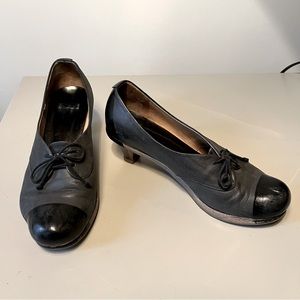 Tracey Neuls tn29 lace up pumps two tone black Size 37